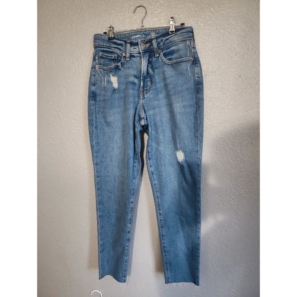 Old Navy curvy OG Straight jeans 4